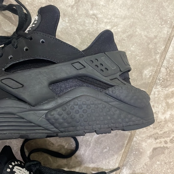 Nike Men’s Air Huarache Black Shoe Sz 8 - Picture 13 of 15